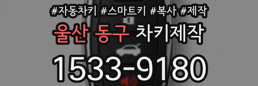 울산 동구 차키제작