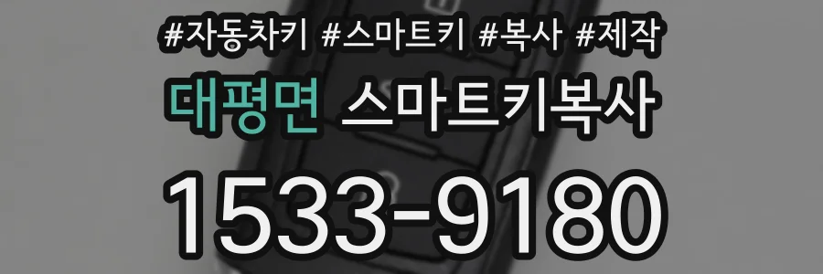 대평면 스마트키복사