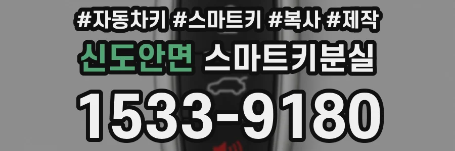 신도안면 스마트키분실