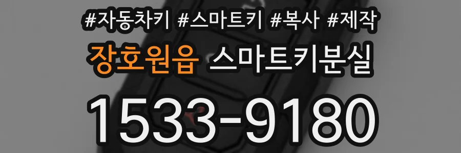 장호원읍 스마트키분실