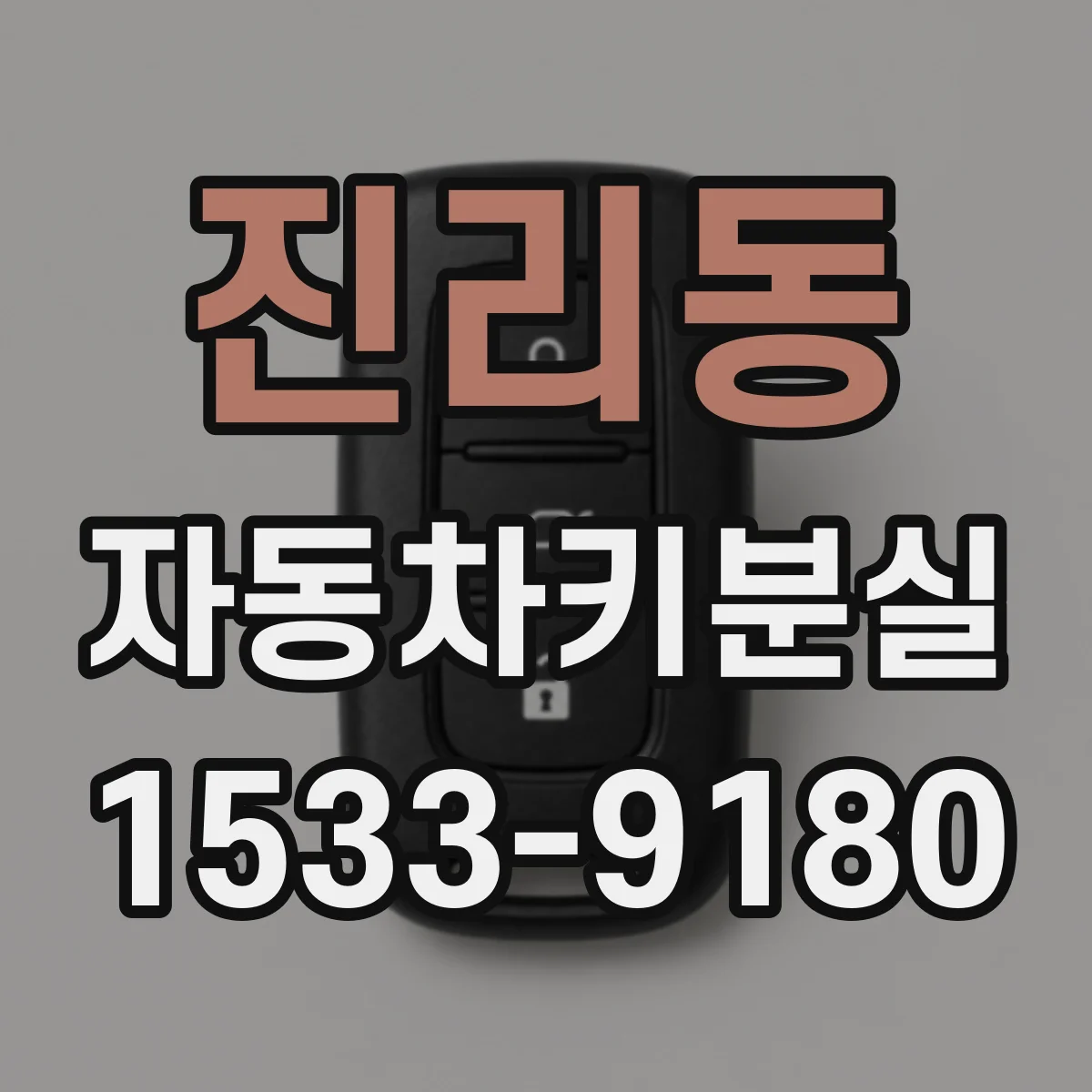 진리동 자동차키분실