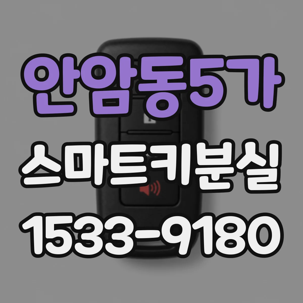 안암동5가 스마트키분실