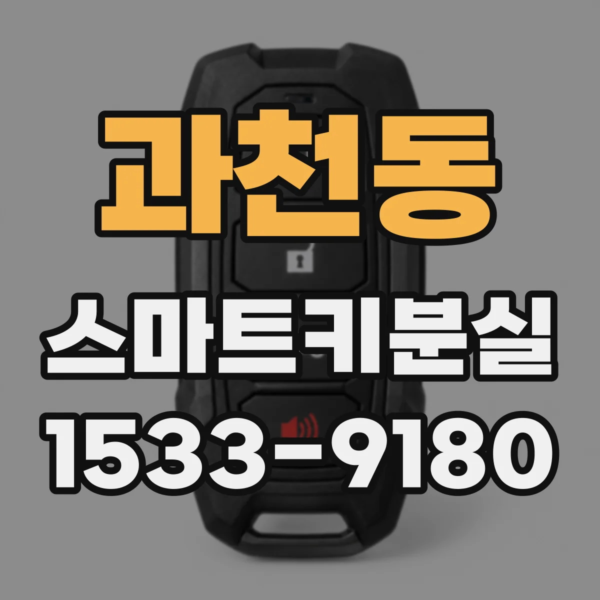 과천동 스마트키분실