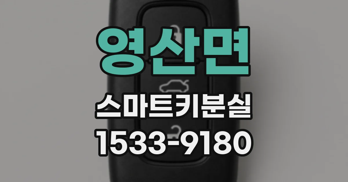 영산면 스마트키분실