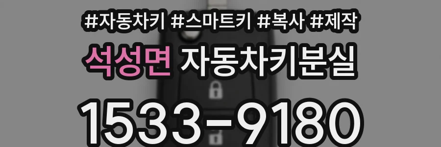 석성면 자동차키분실