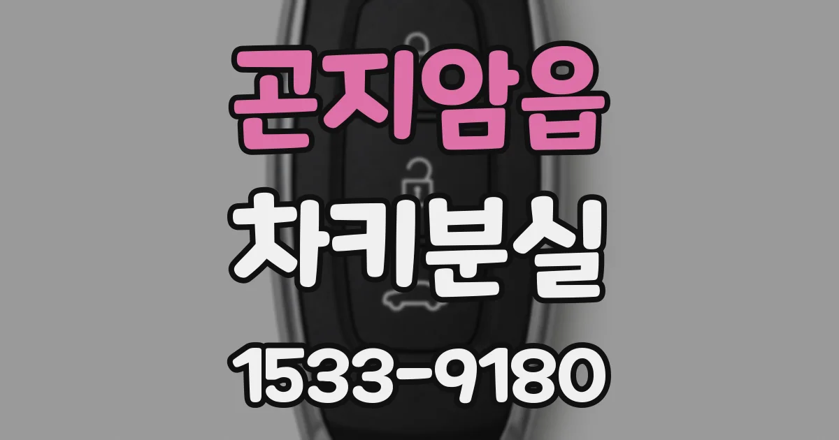 곤지암읍 차키분실