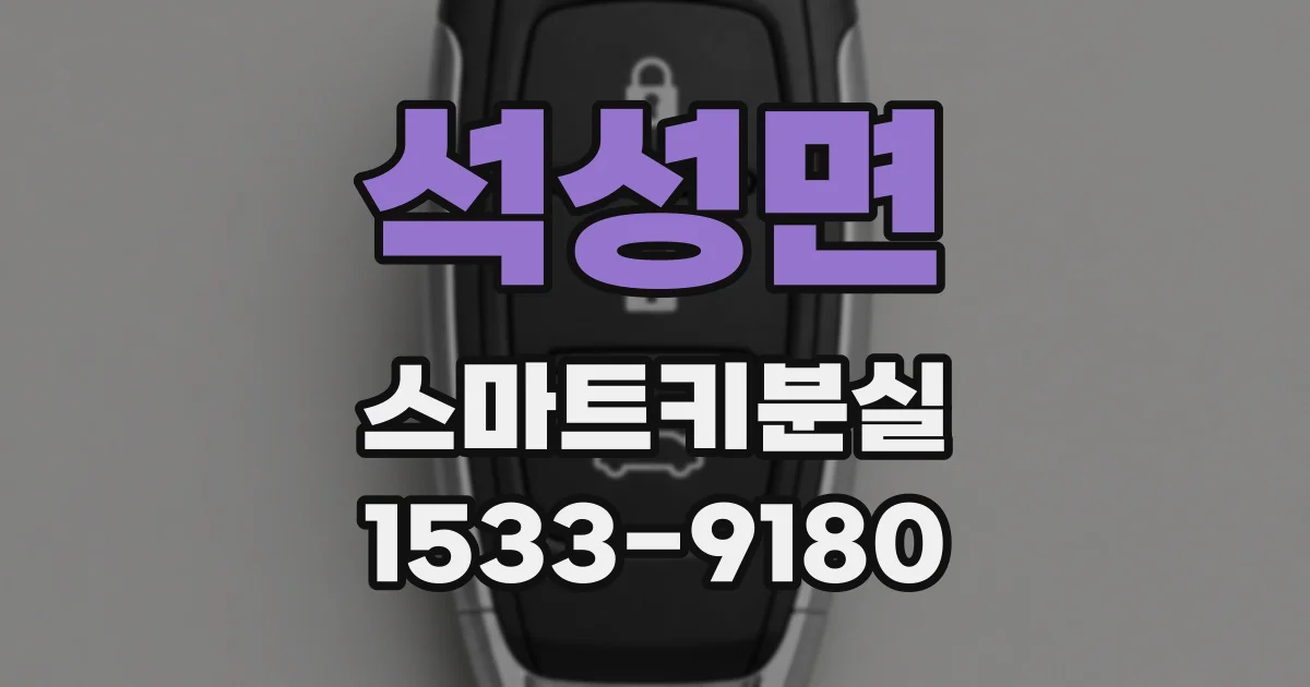 석성면 스마트키분실