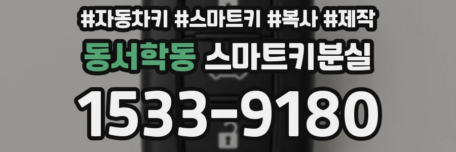 동서학동 스마트키분실