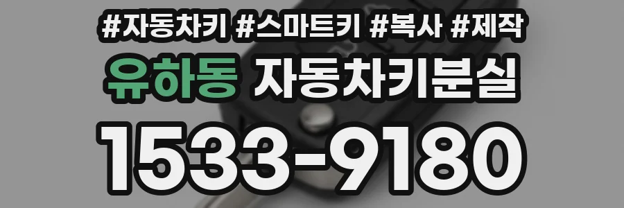 유하동 자동차키분실