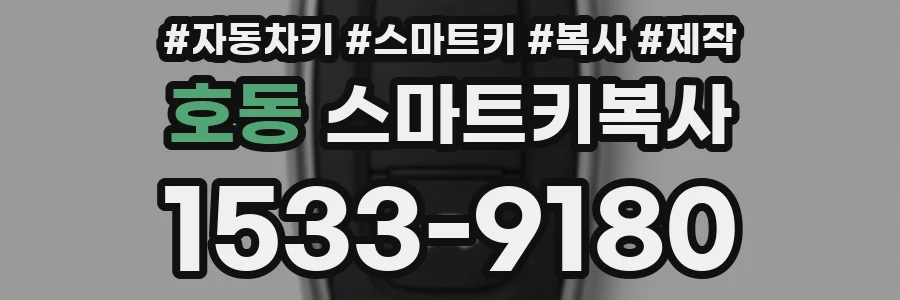 호동 스마트키복사