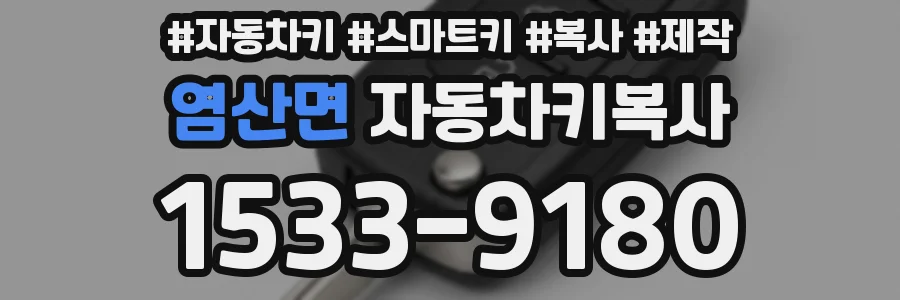 염산면 자동차키복사