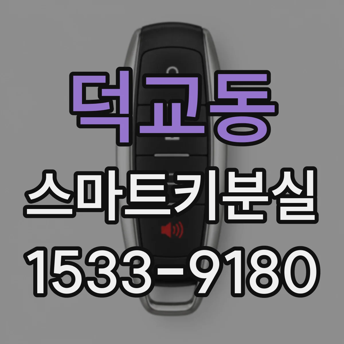 덕교동 스마트키분실