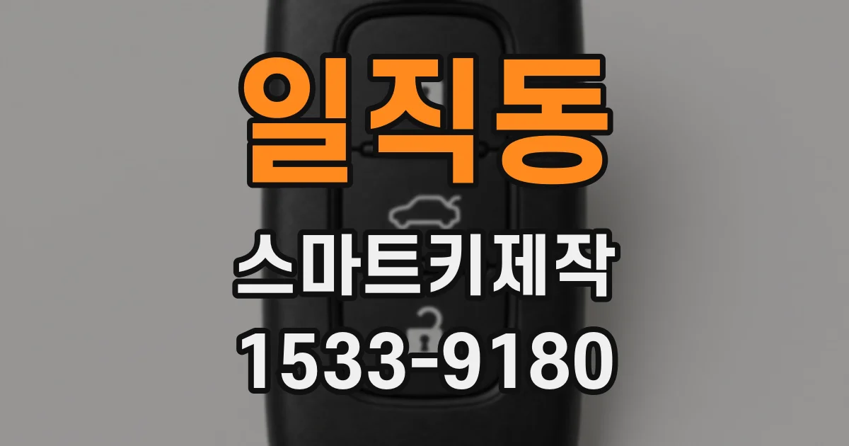 일직동 스마트키제작
