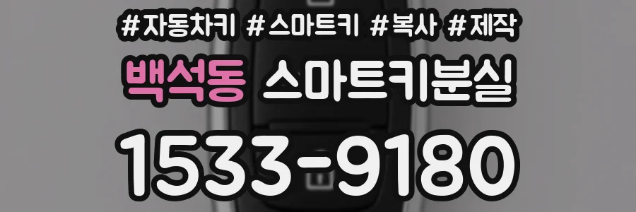 백석동 스마트키분실