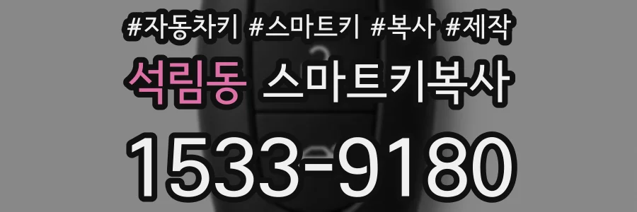 석림동 스마트키복사