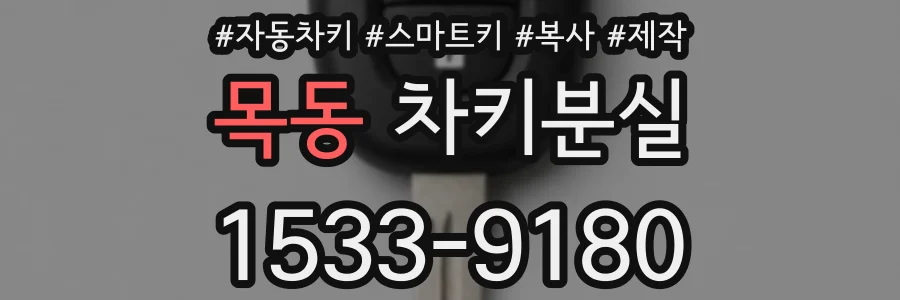 목동 차키분실