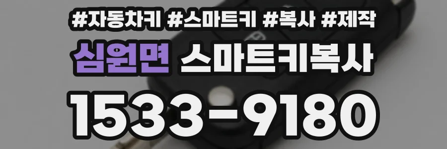 심원면 스마트키복사