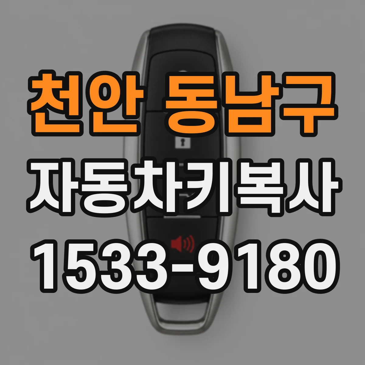 천안 동남구 자동차키복사