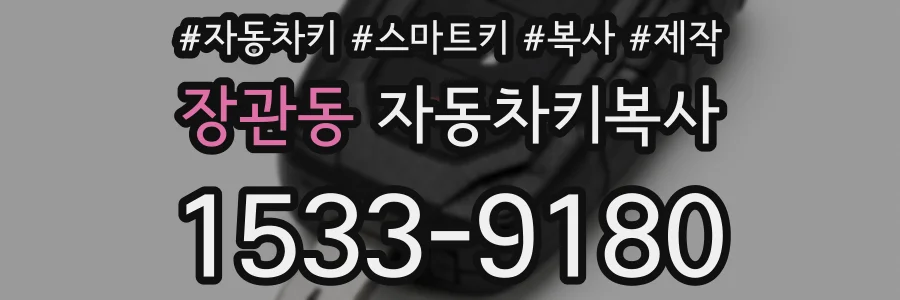 장관동 자동차키복사