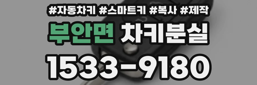 부안면 차키분실