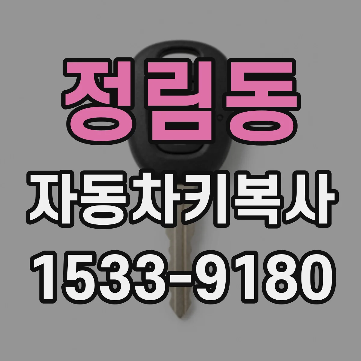 정림동 자동차키복사