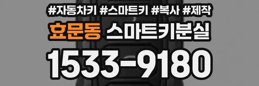 효문동 스마트키분실