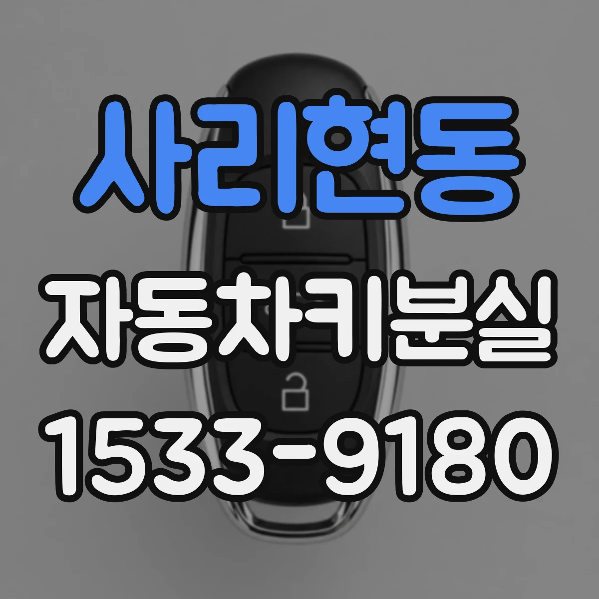 사리현동 자동차키분실