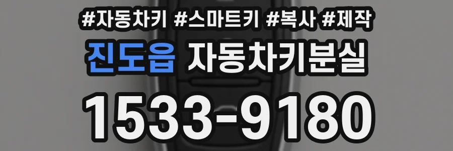 진도읍 자동차키분실
