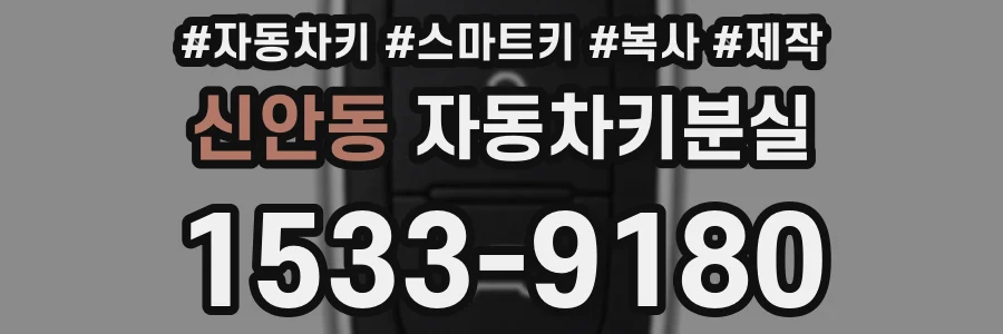 신안동 자동차키분실