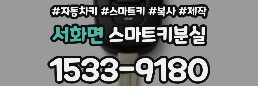 서화면 스마트키분실
