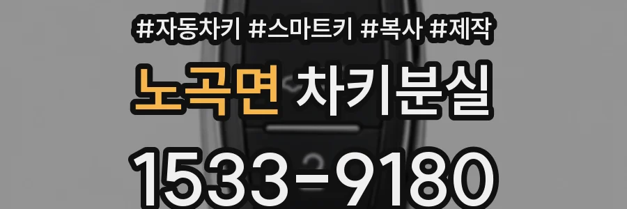 노곡면 차키분실