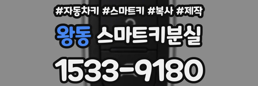 왕동 스마트키분실