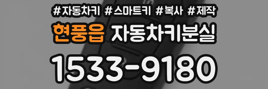 현풍읍 자동차키분실