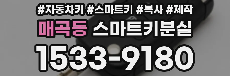 매곡동 스마트키분실