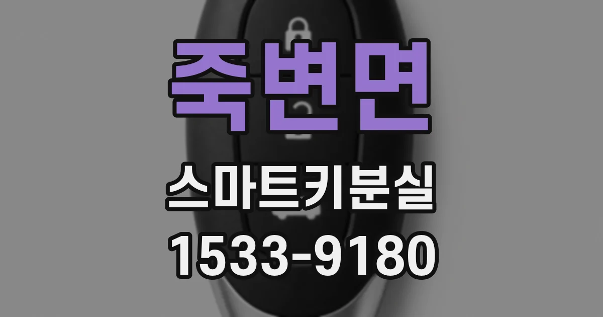 죽변면 스마트키분실