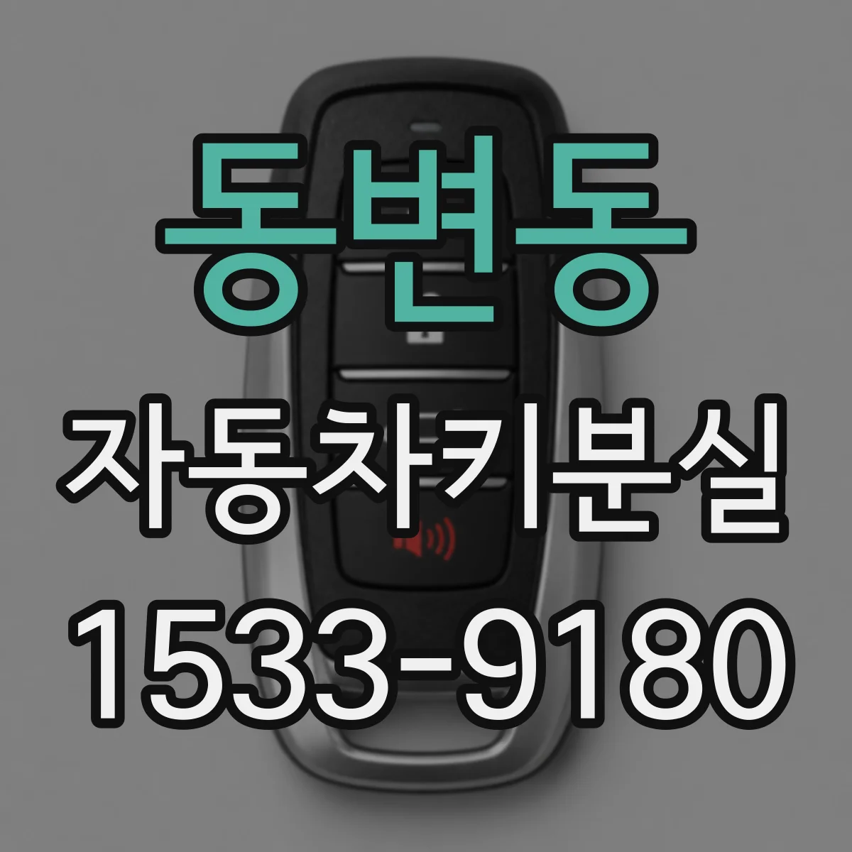 동변동 자동차키분실