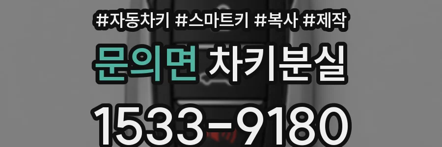 문의면 차키분실