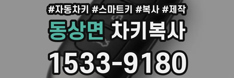 동상면 차키복사
