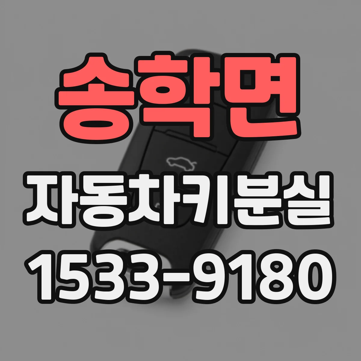 송학면 자동차키분실