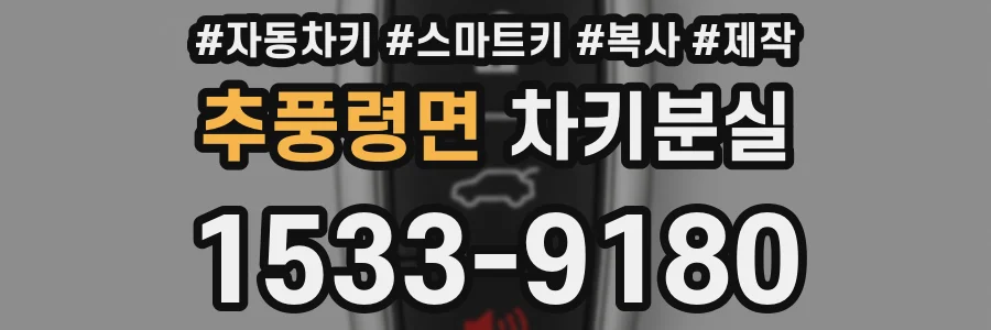 추풍령면 차키분실