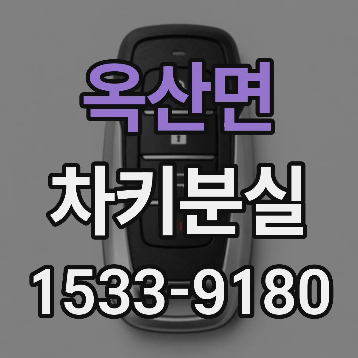 옥산면 차키분실