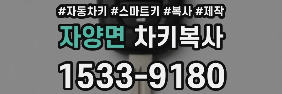 자양면 차키복사