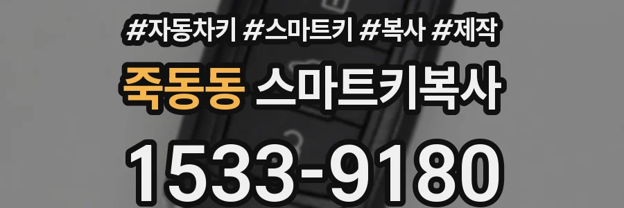 죽동동 스마트키복사