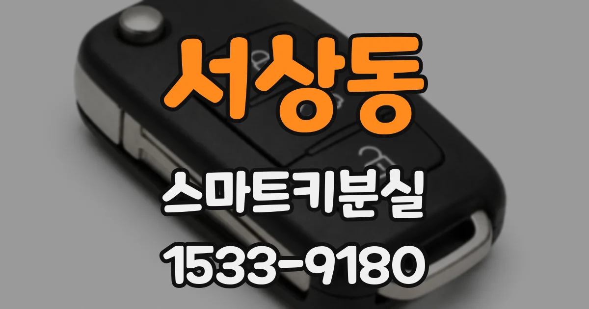 서상동 스마트키분실