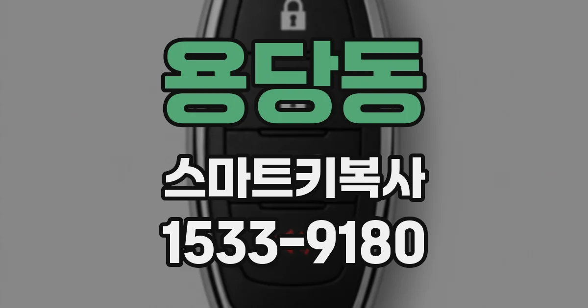 용당동 스마트키복사
