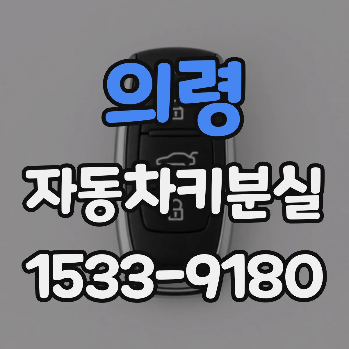 의령 자동차키분실