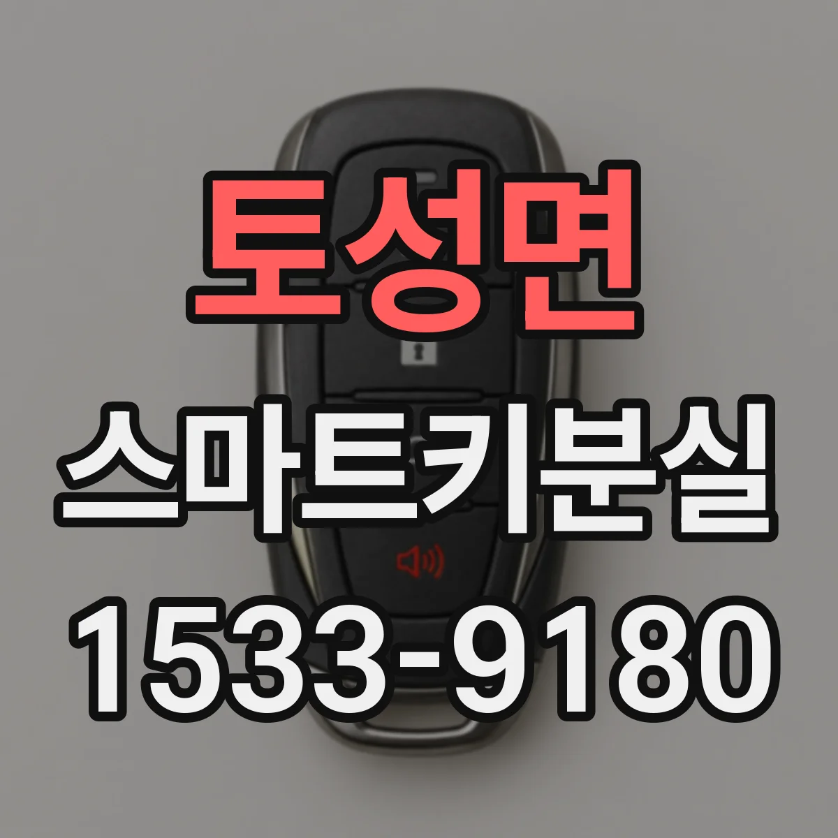 토성면 스마트키분실