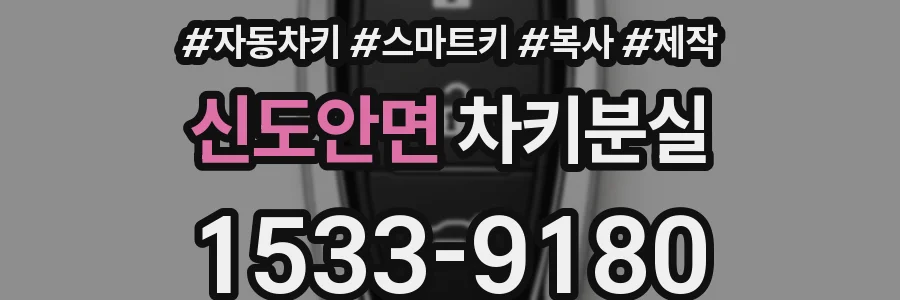 신도안면 차키분실