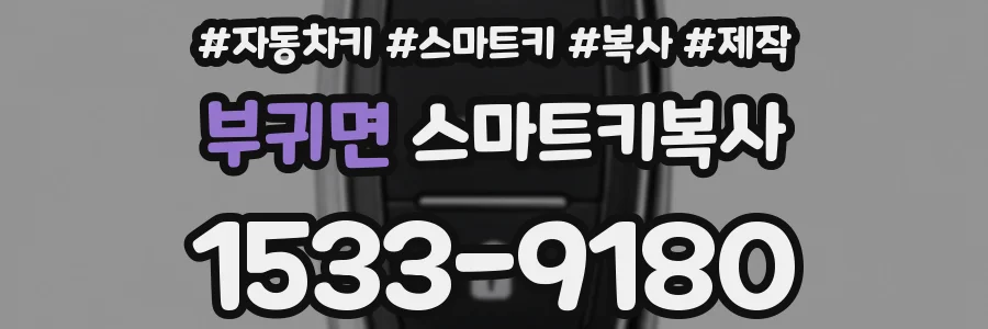 부귀면 스마트키복사