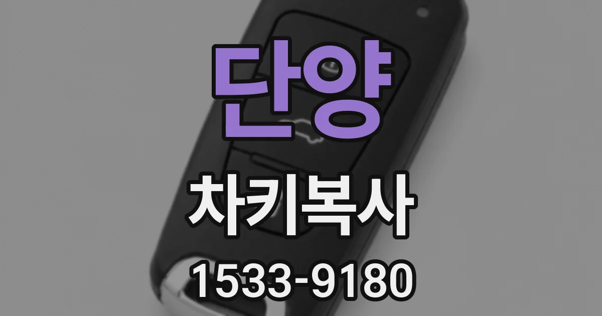 단양 차키복사